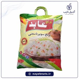 برنج پاکستانی سوپرباسمتی عابد کیسه ده کیلوگرم